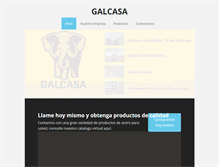 Tablet Screenshot of galcasa.com.gt